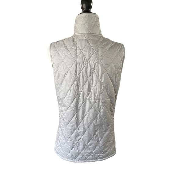 L.L. Bean Women's Fleece-Lined PrimaLoft Vest Gray Size Medium Regular - Picture 11 of 12